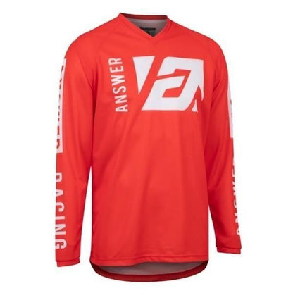 23 SYNCRON MERGE MXジャージ レッド/ホワイト キッズ