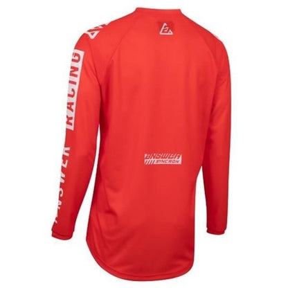 23 SYNCRON MERGE MXジャージ レッド/ホワイト キッズ