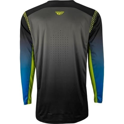 23 LITE MX Jersey Gray/Blue/Hibiscus