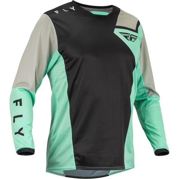 23 KINETIC JET MX Jersey Black/Mint/Grey