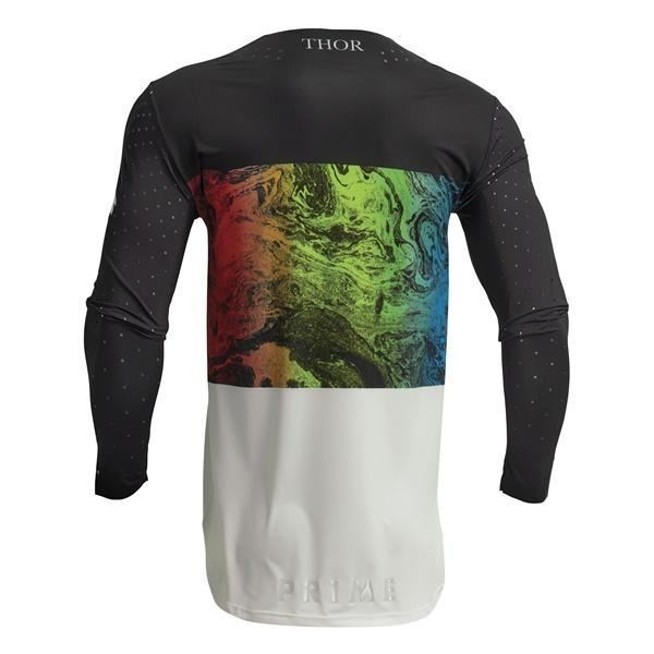 23 PRIME MELTER MXジャージ ブラック/ヴィンテージホワイト