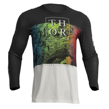 23 PRIME MELTER MXジャージ ブラック/ヴィンテージホワイト