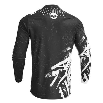 23 SECTOR ATLAS MXジャージ ブラック/ホワイト キッズ