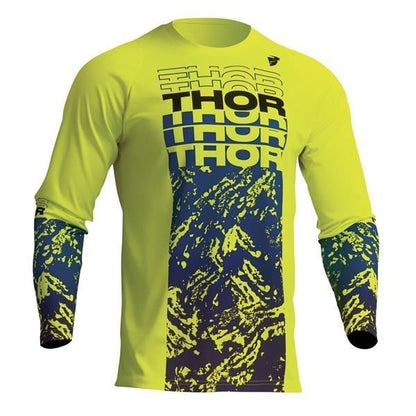 23 SECTOR ATLAS MXジャージ アシッド/ブルー キッズ