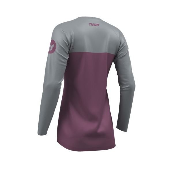 Girls RIDE MODE MENACE MX Jersey Purple/Grey