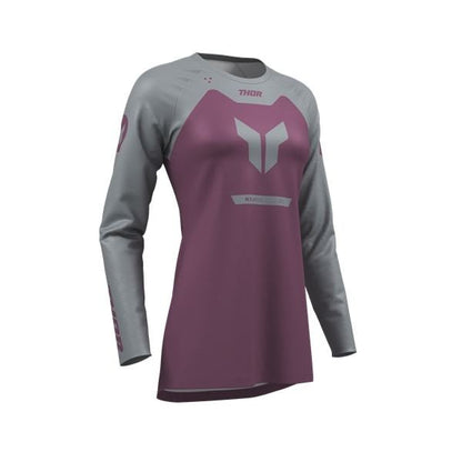 Girls RIDE MODE MENACE MX Jersey Purple/Grey