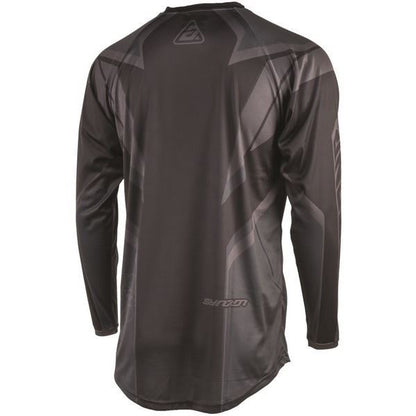 24モデル SYNCRON ENVENOM MXジャージ ブラック/グレー キッズ