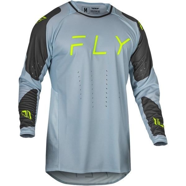 24 EVOLUTION DST MX Jersey Ice Grey/Charcoal/Neon Green