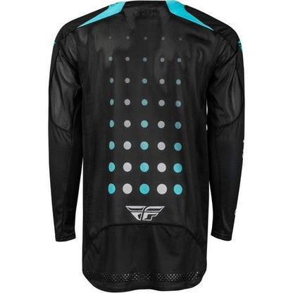 24 EVOLUTION DST SE STROBE MX Jersey Black/Electric Blue