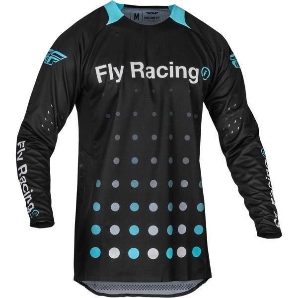 24 EVOLUTION DST SE STROBE MX Jersey Black/Electric Blue
