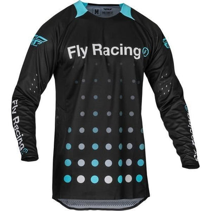 24 EVOLUTION DST SE STROBE MX Jersey Black/Electric Blue