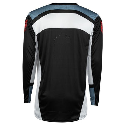 24モデル LITE MXジャージ ブラック/ホワイト/デニム