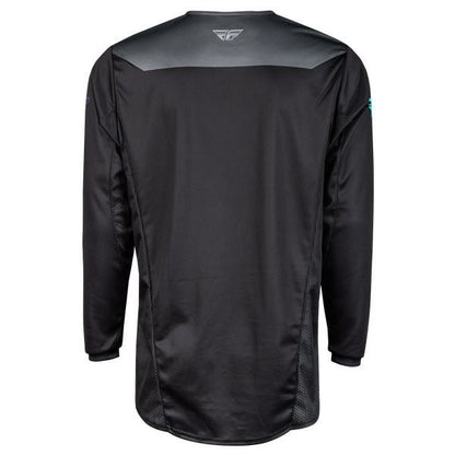 24モデル KINETIC RELOAD MXジャージ チャコール/ブラック/ブルーイリジウム