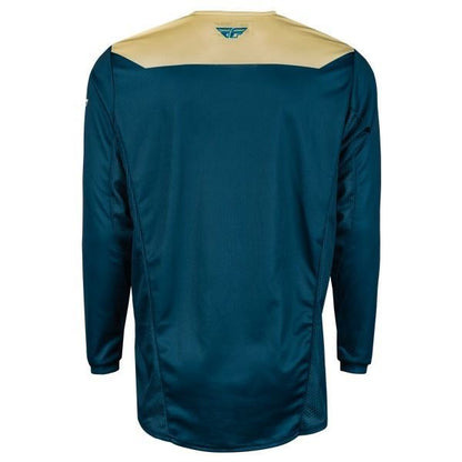 24モデル KINETIC RELOAD MXジャージ アイボリー/ネイビー/コバルト