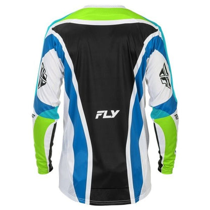 LITE LIMITED EDITION CURRENT MX Jersey White/Lime/Blue