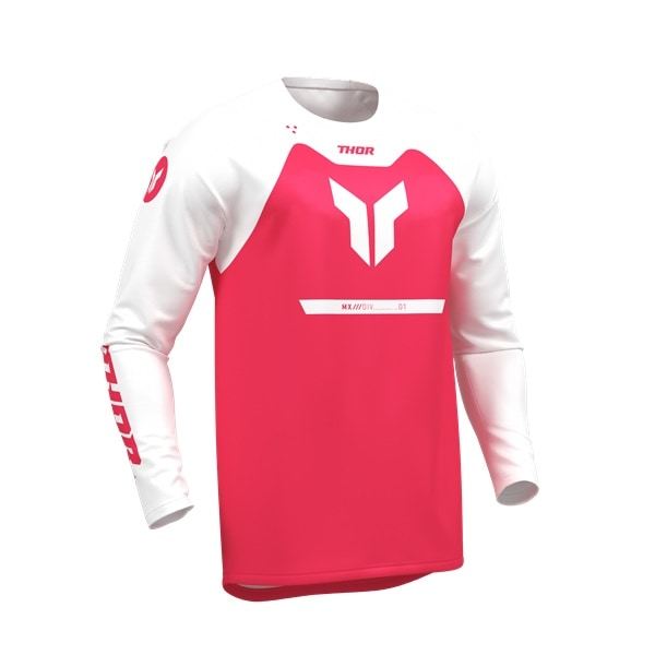 RIDE MODE MENACE MX Jersey Red