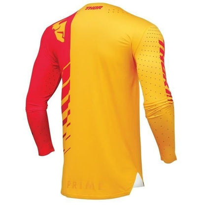 24 PRIME ANALOG MXジャージ レモン/レッド