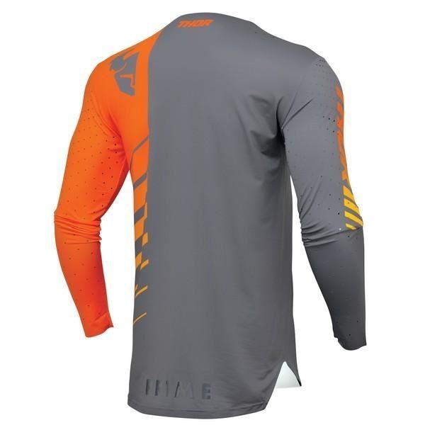 24 PRIME ANALOG MXジャージ チャコール/オレンジ