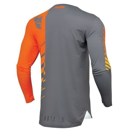 24 PRIME ANALOG MXジャージ チャコール/オレンジ