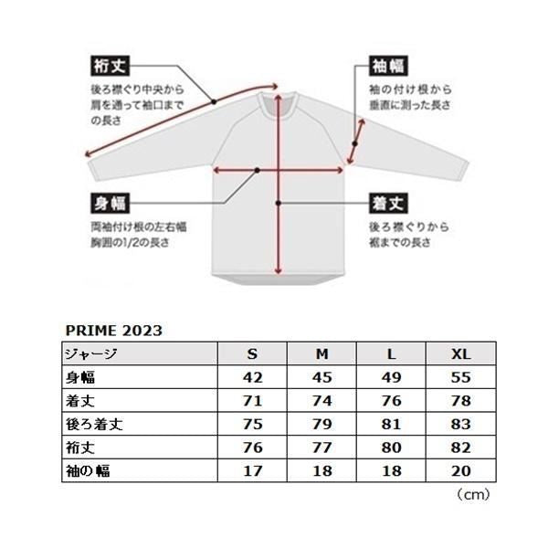 24 PRIME ANALOG MXジャージ レッド/ホワイト