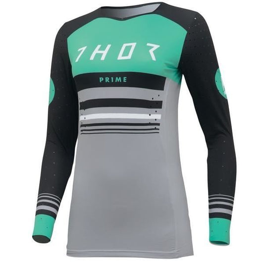 24 PRIME BLAZE MXジャージ ブラック／ミント