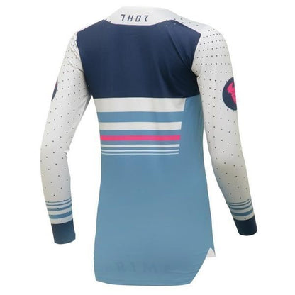 24 PRIME BLAZE MXジャージ ブルースチール/ヴィンテージホワイト