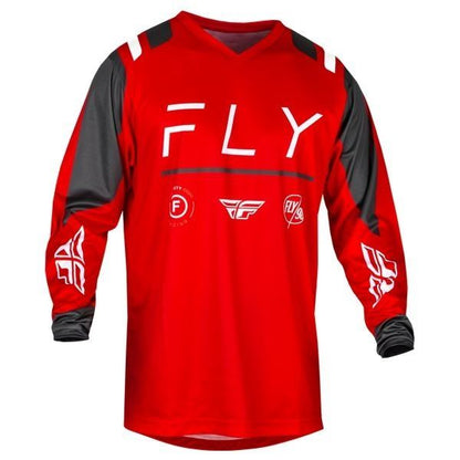 24モデル F-16 MXジャージ レッド/チャコール/ホワイト