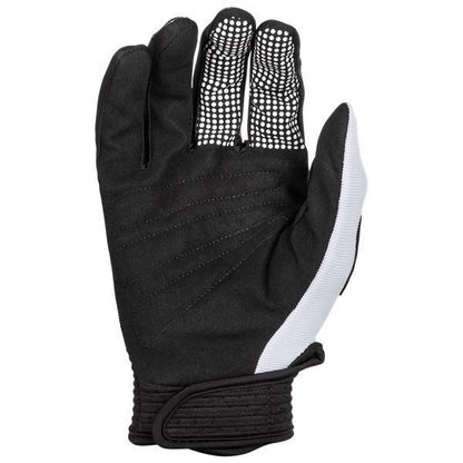 F-16 MXグローブ ブラック/ホワイト キッズ