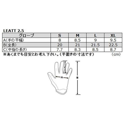 24 2.5 X-Flow MXグローブ シトラス