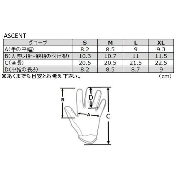 24 ASCENT MXグローブ PRIX ブルー/ブラック