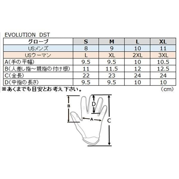 24 EVOLUTION DST MXグローブ ホワイト/ネイビー