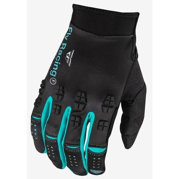 24 EVOLUTION DST MX Gloves Black/Electric Blue