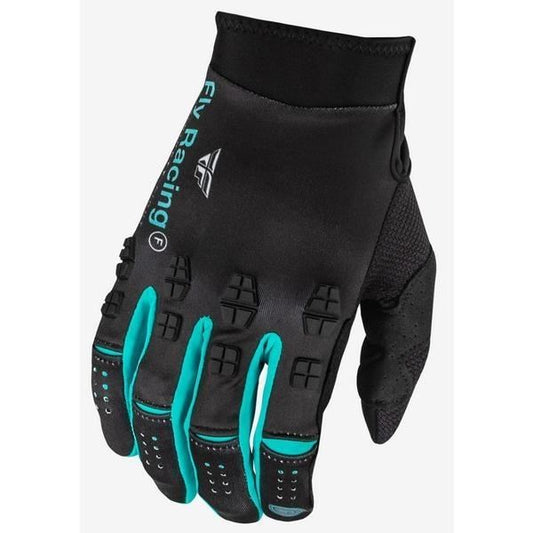 24 EVOLUTION DST MX Gloves Black/Electric Blue