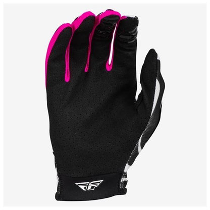 24モデル LITE UNCAGED MXグローブ ブラック/ホワイト/ネオンピンク