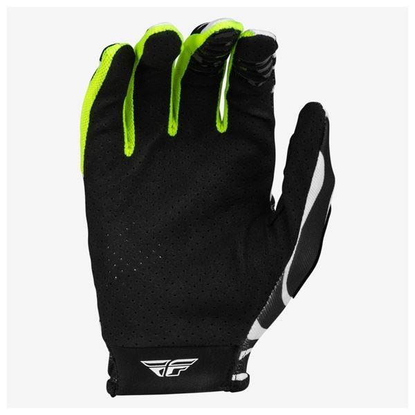 24モデル LITE UNCAGED MXグローブ ブラック/ホワイト/ネオングリーン