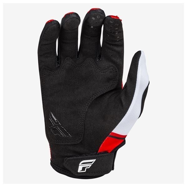 24モデル KINETIC PRIX MXグローブ レッド/ホワイト/グレー