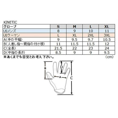 24モデル KINETIC PRIX MXグローブ ホワイト/ブラック/ハイビス