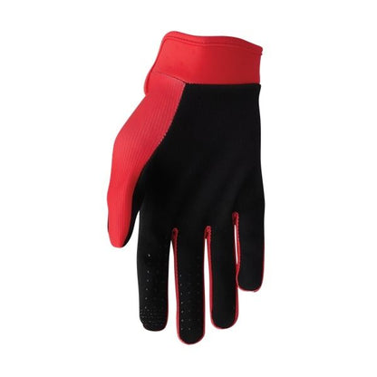 Kids LAUNCH SPLIT MX Gloves Red