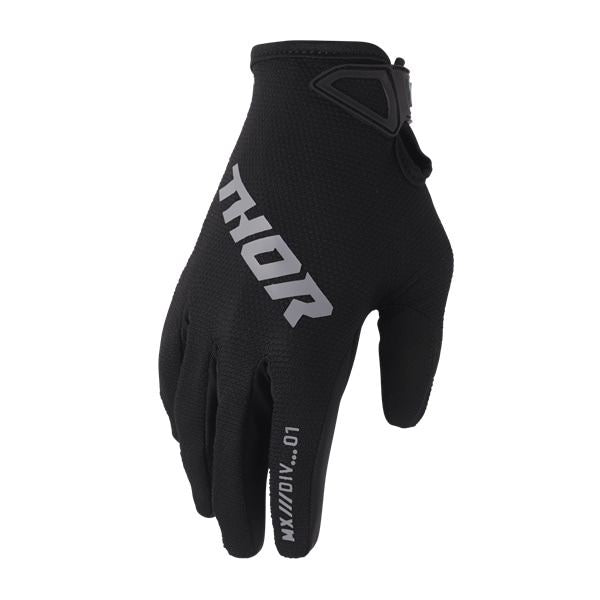 Youth RIDE MODE STATIC MX Gloves Black