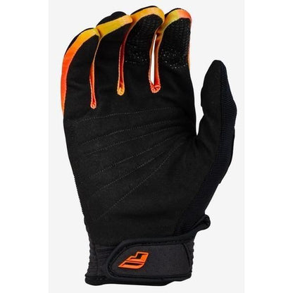 24 F-16 MXグローブ ブラック/イエロー/オレンジ キッズ