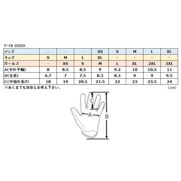 24 F-16 MXグローブ トゥルーブルー/ホワイト キッズ