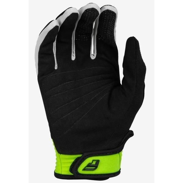 24 F-16 MX Gloves Black/Neon Green Kids