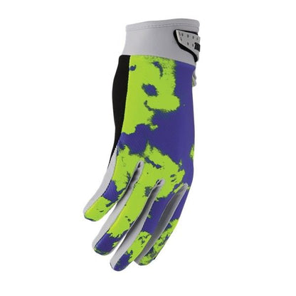 LAUNCH BLEACH MX GLOVES GREY/ACID