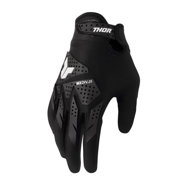 Girls LAUNCH XP MX Gloves Black