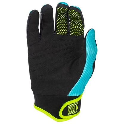 F-16 MX Gloves Aqua/Black/White