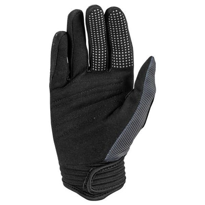 Girls F-16 MX Gloves Gray/Black/White