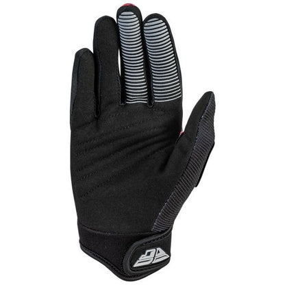 Kids F-16 MX Gloves Black/Red/Purple