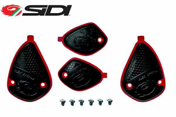 RFIRPARAMAL　121 ピボットカバー CROSSFIRE2ブーツ用 ネジ付 ブーツパーツ 1足分 レッド