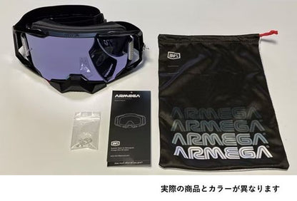 ARMEGA ゴーグル ヴィーゴ シルバーフラッシュミラーレンズ標準装備