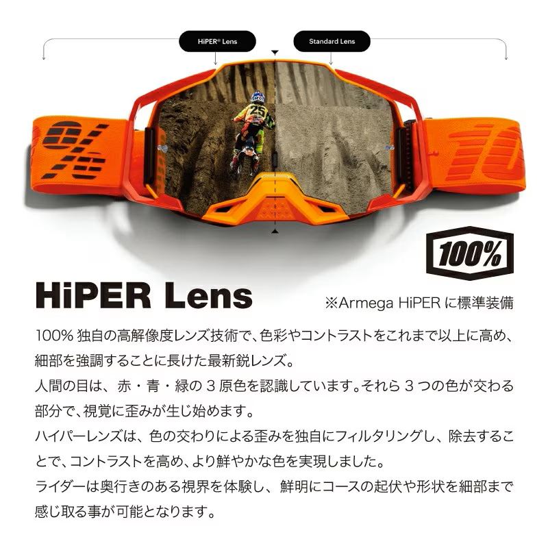 ARMEGA HiPER ゴーグル ルフリーク ハイパーピンクミラー